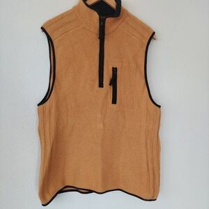 The Territory Ahead Lambswool Blend‎ Sweater Vest Size Medium
